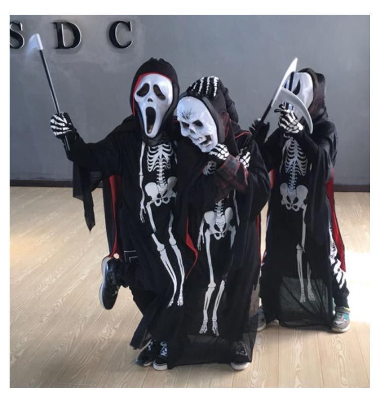 ハロウィン*コスチューム*衣装*コスプレ*骸骨*スケルトン ハロウィン コスプレ衣装 スケルトン 骸骨 髑髏 全身 タイツ