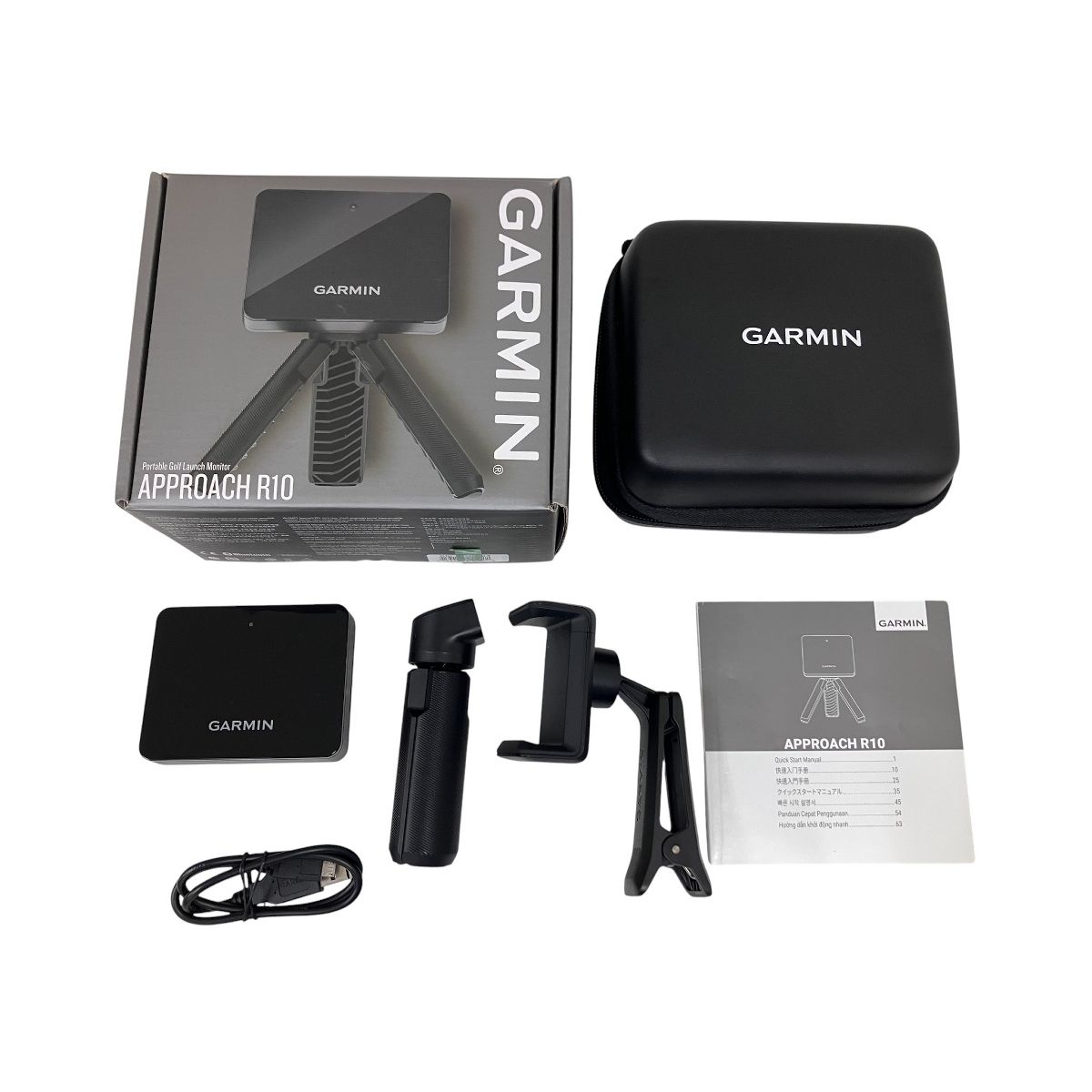 GARMIN APPROACH R10 ポータブル 弾道 測定器 ゴルフシミュレーター ガーミン 良好 O10513479