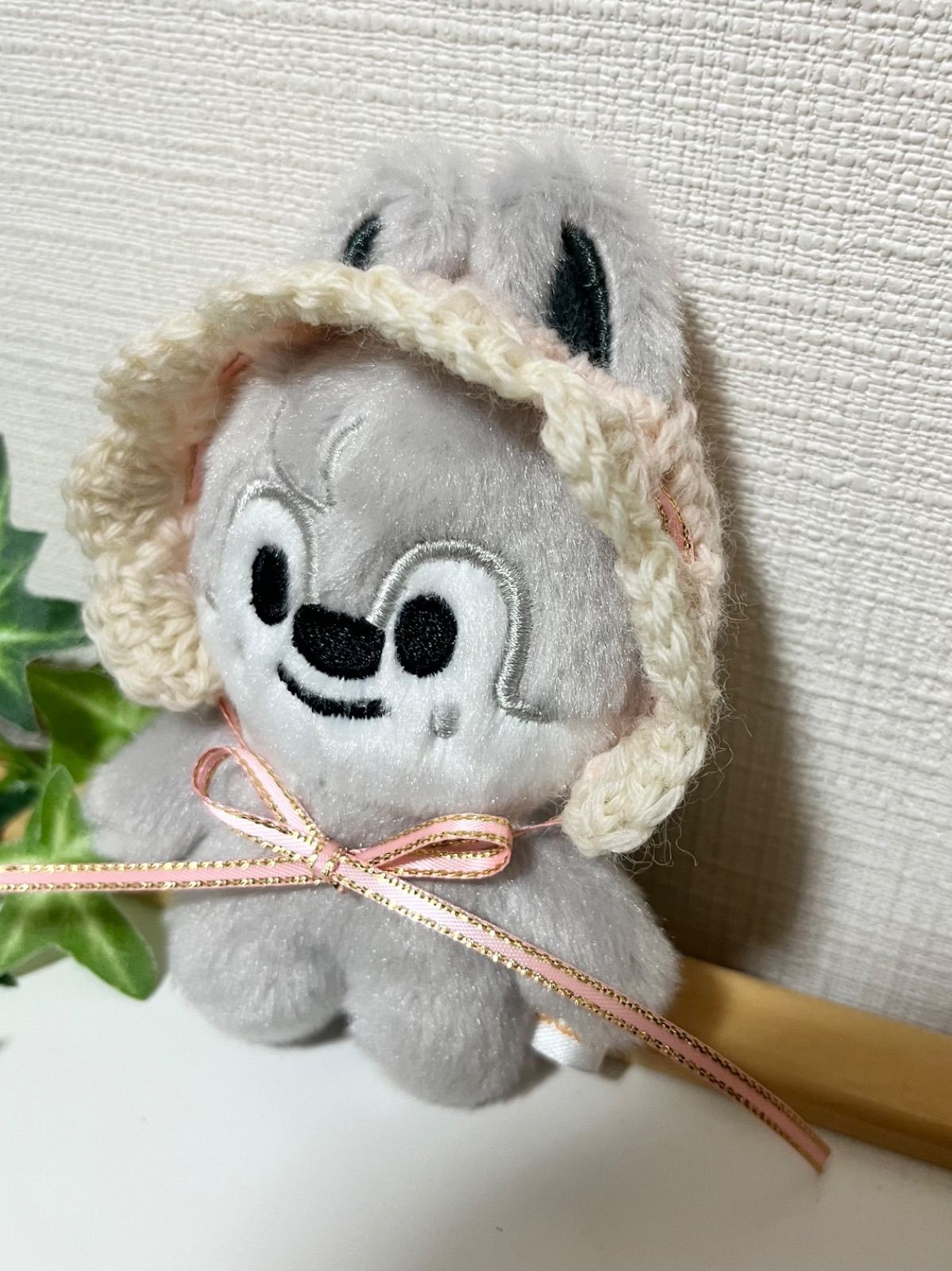 skzoo 10cmぬい ボンネット ヘッドドレス Stray Kids SKZOO 10cmぬいぐるみ用 ボンネット&洋服セット