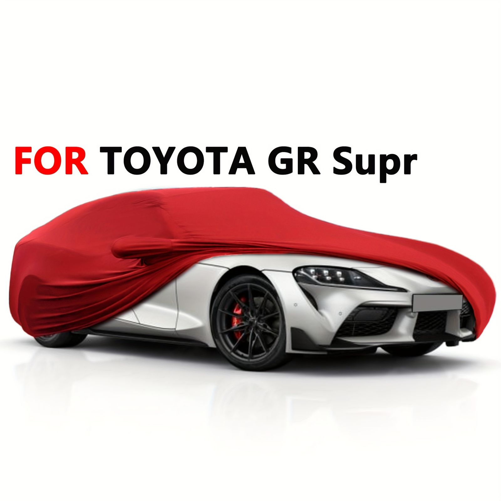 トヨタGRスープラ用ストレッチ フルボディカーカバー - 防塵 防汚 ポリエステル