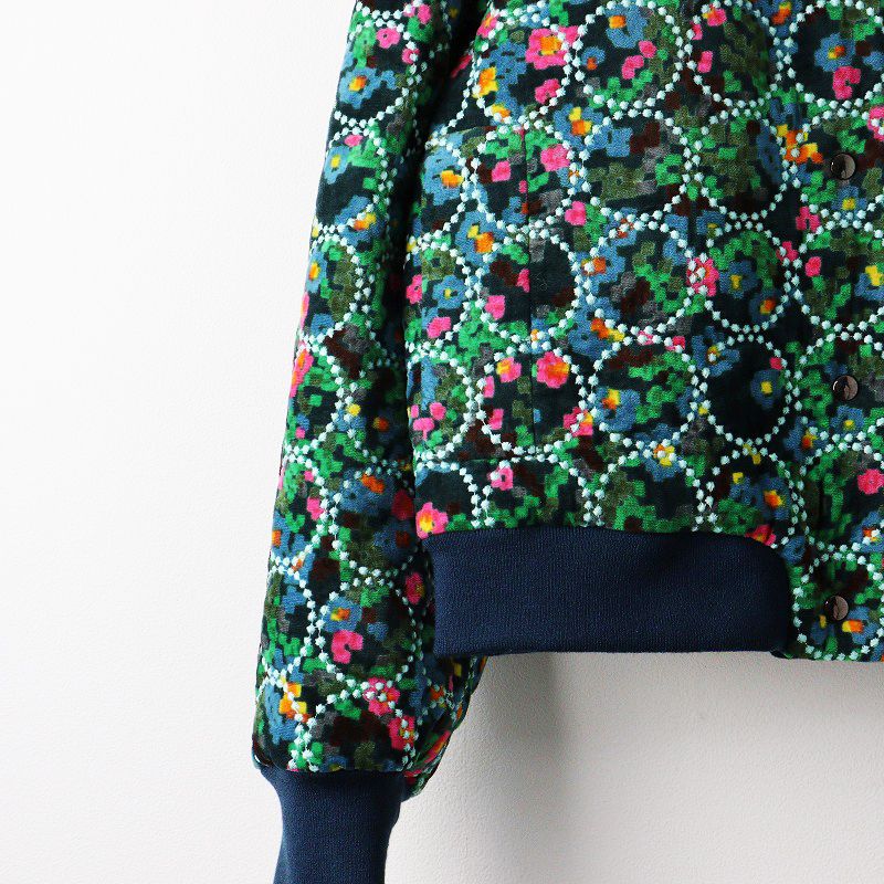 mina perhonen ミナペルホネン jourブルゾン クリーニング済み 定価6.2万】ミナペルホネン mina perhonen hope 刺繍リネンニット