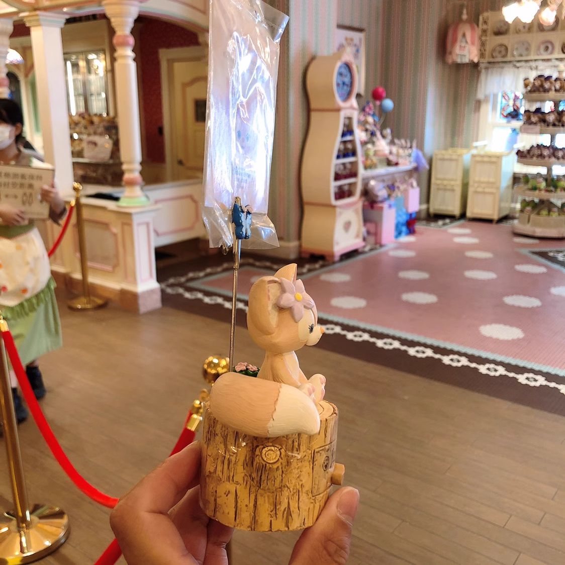 即日発送 ディズニー リーナベル フィギュア メモスタンド 海外限定