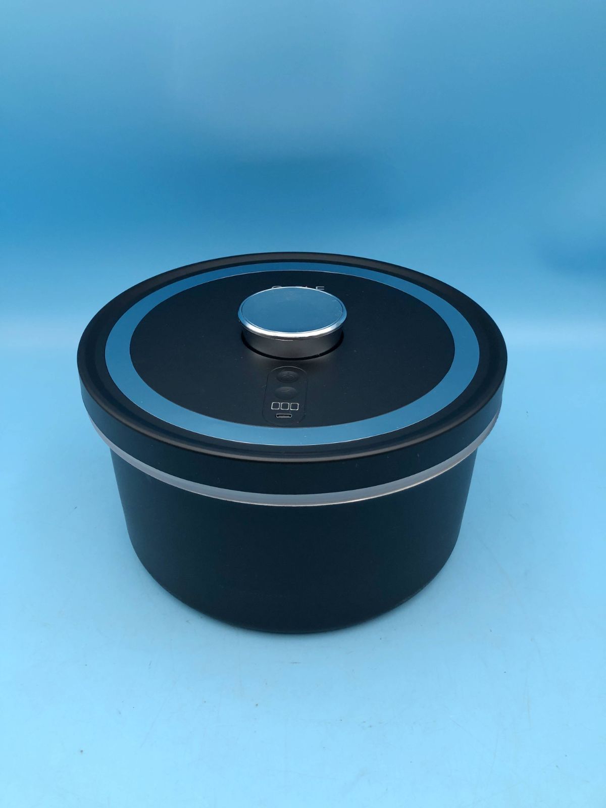 Ooble 真空保存容器 OK11004 6.5L 5Kg 真空米びつ ミニサイズ ブラック キッチン用品 食品長持ち 保存容器