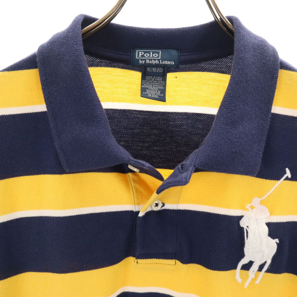 Polo by Ralph Lauren ポロバイラルフローレン ボーダー柄 ビッグ