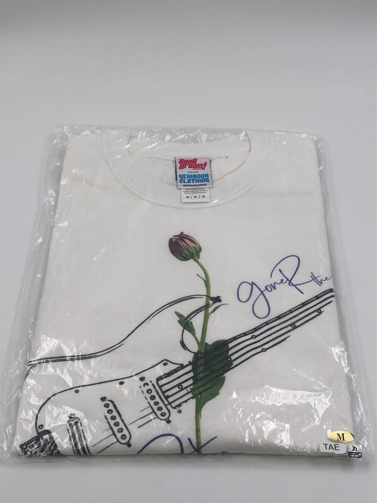）GoneR×花園たえ L/S Tシャツ Mサイズ BanG Dream! ガールズバンドパーティ!×GEKIROCK CLOTHING バンドリ ゲキクロ