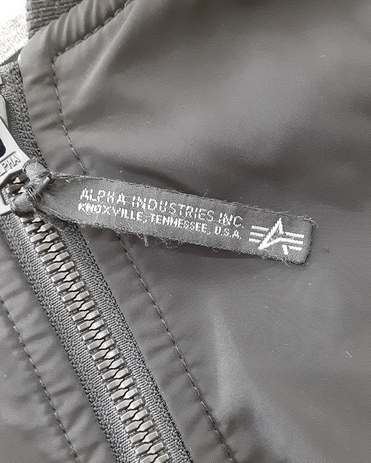 ALPHA INDUSTRIES MA-1 ジャケット ブラック