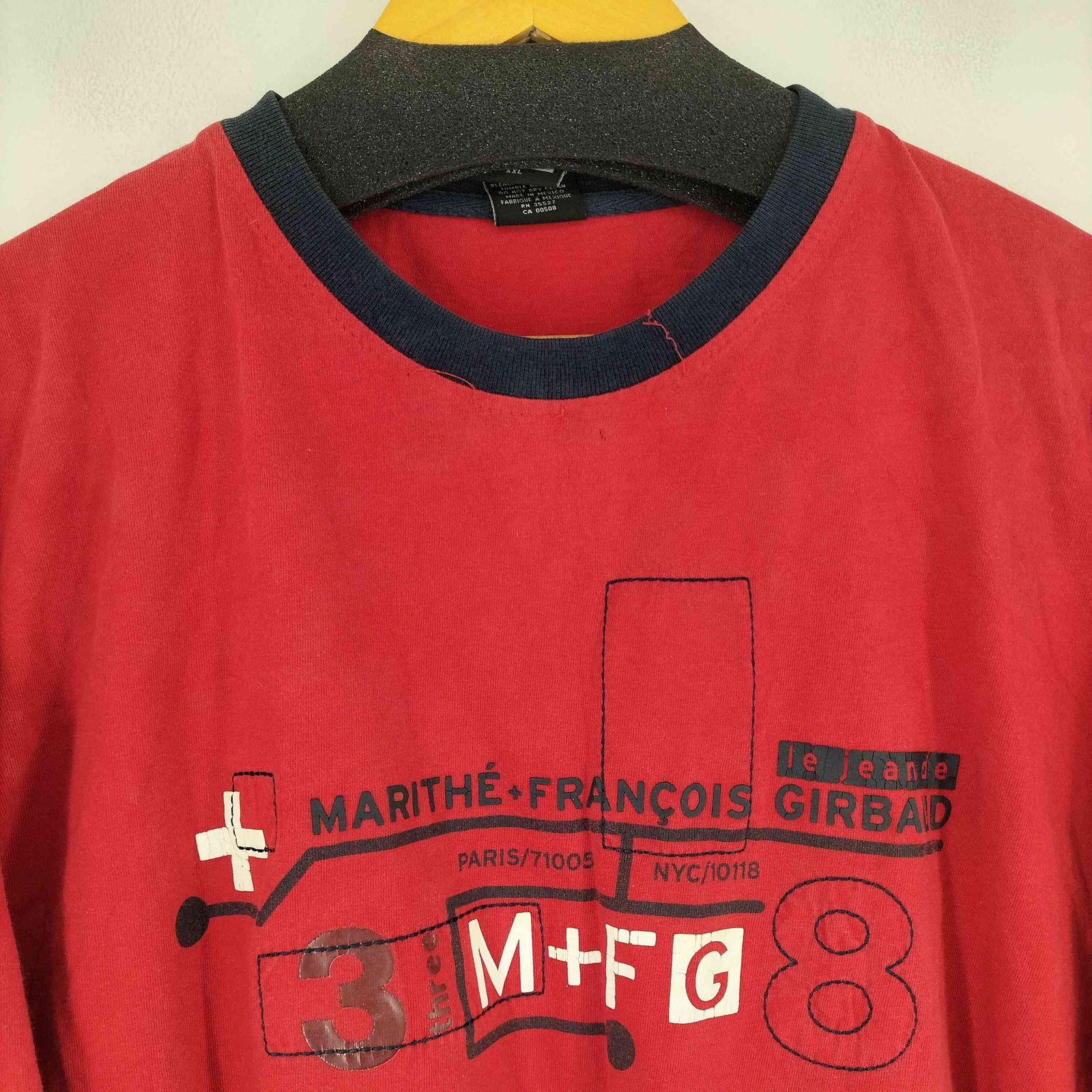 マリテフランソワジルボー タンクトップ ゲームシャツ 90s 激レア 当時物 マリテフランソワジルボー タンクトップ ゲームシャツ 90s 激