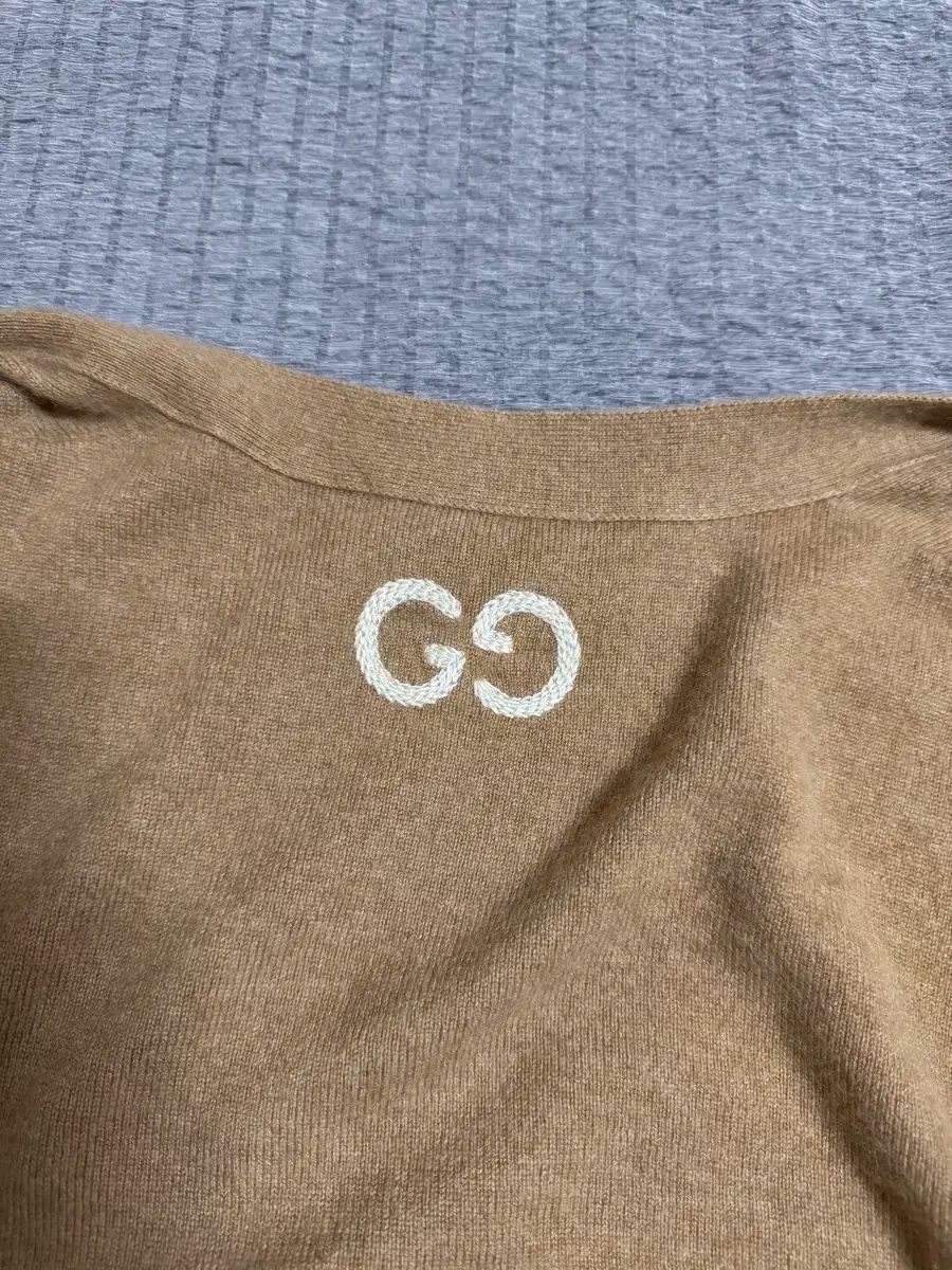 グッチ 599866 GGロゴ カシミア カーディガン S