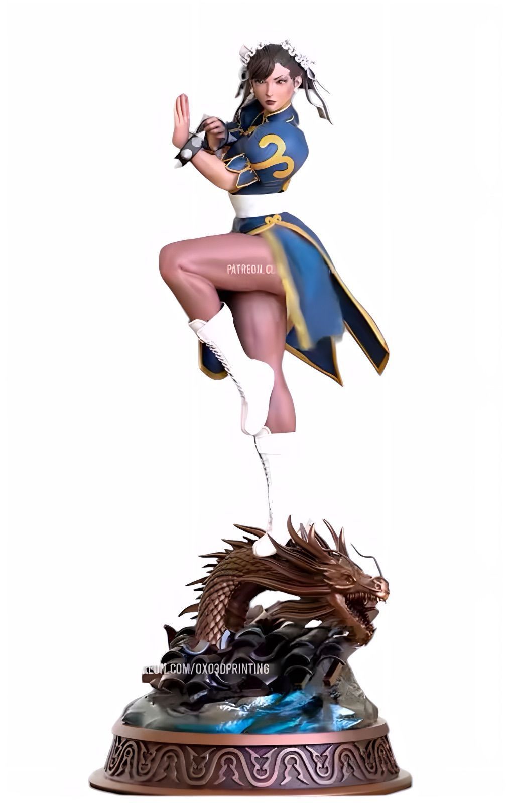 1/6 ガレージキット フィギュア 未塗装 春麗 34cm BIGモデル ガレージ