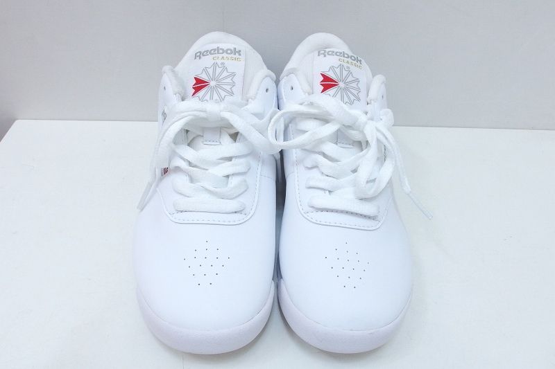 【224116】Reebok リーボック クラシック プリンセス スニーカー ・24.5cm 100000101 ホワイト - メルカリ