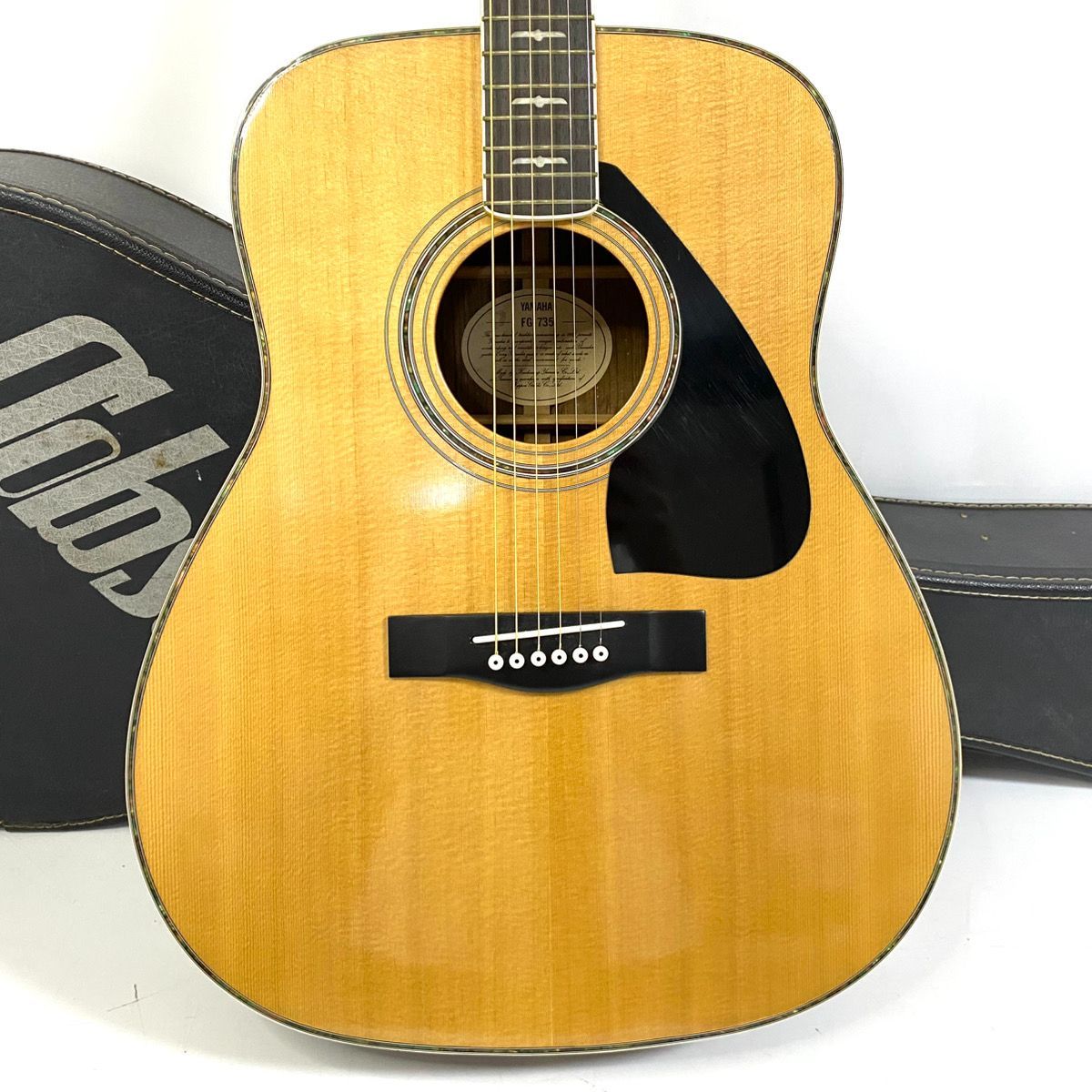 出音良好♪ YAMAHA FG-735 ヤマハ アコースティックギター フォークギタータイプ スプルース合板 オバンコール合板使用