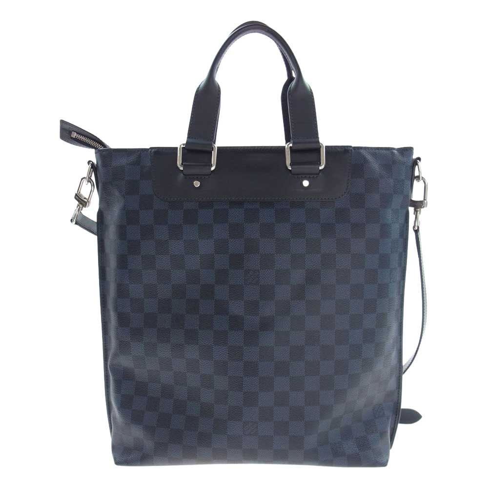 新品同様 ルイヴィトン トートバッグ N42223 ダミエ コバルト 2WAY LOUIS VUITTON ルイ・ヴィトン トートバッグ N42223 ダミエ コバルト