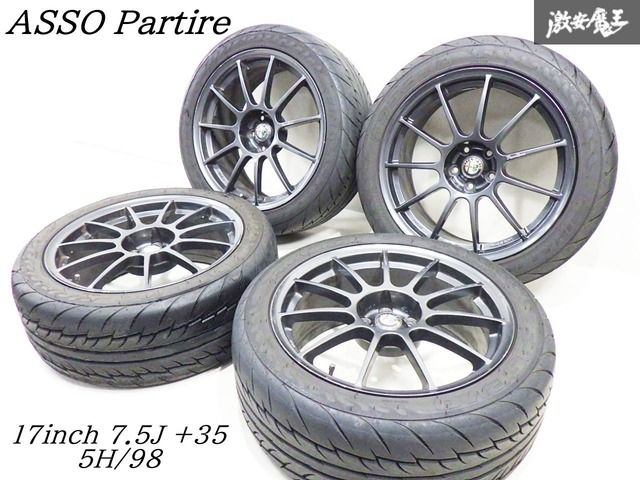 パルティーレ　ガリ傷有 17in pcd98-4 パルティーレ ガリ傷有 17in pcd98-4 2025年最新】Yahoo