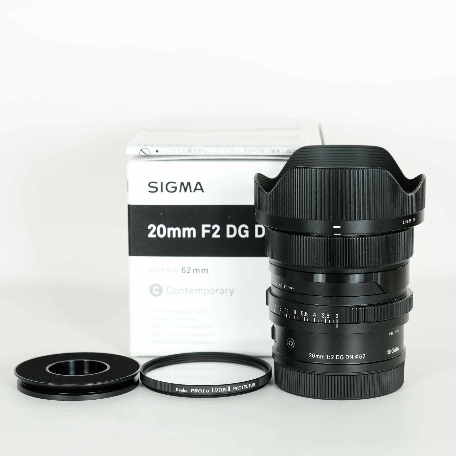 SIGMA 20mm F2 DG DN Contemporary L用 美品 【公式通販】