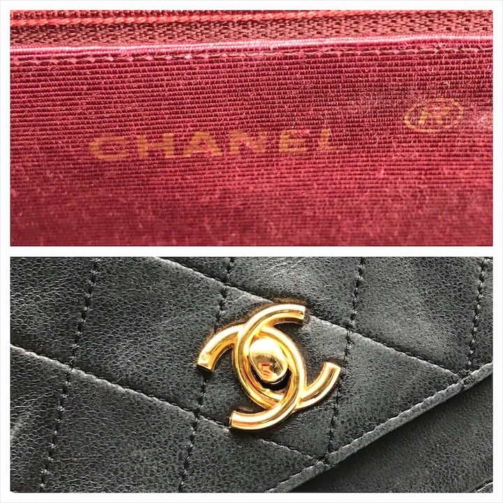 【美品】CHANEL シャネル ココマーク ターンロック 96P バックチャーム 良品 CHANEL シャネル ココマーク ターンロック ラムスキン