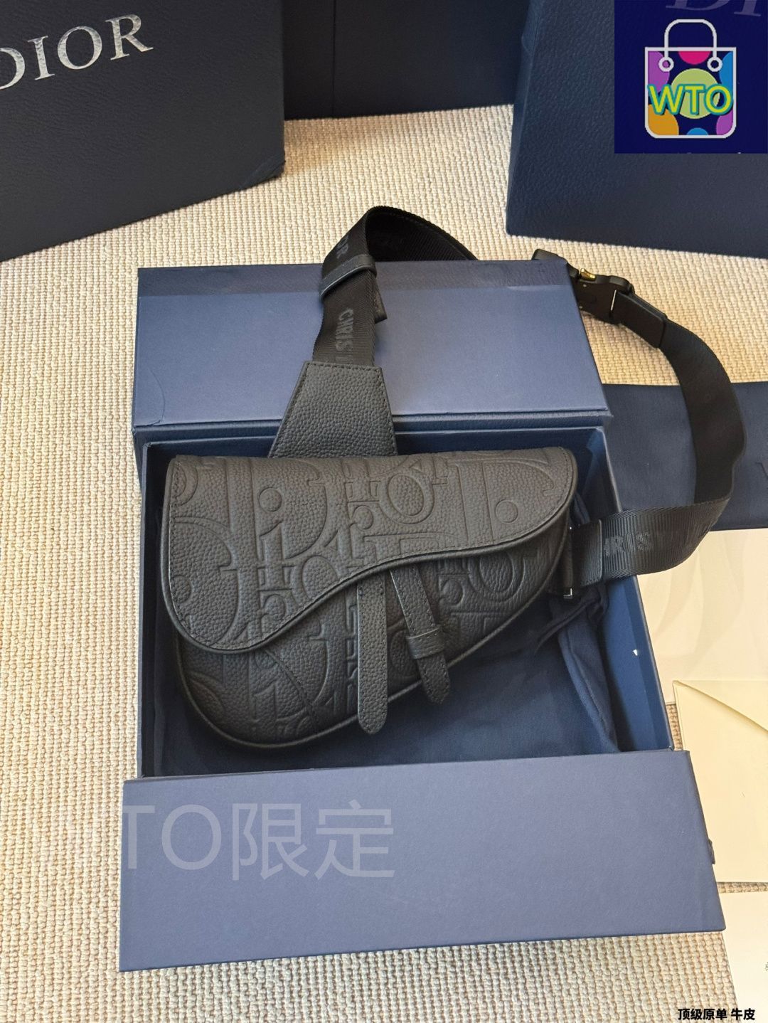 今日特価】Dior ディオール オム サドルバッグ 新型CDメタル
