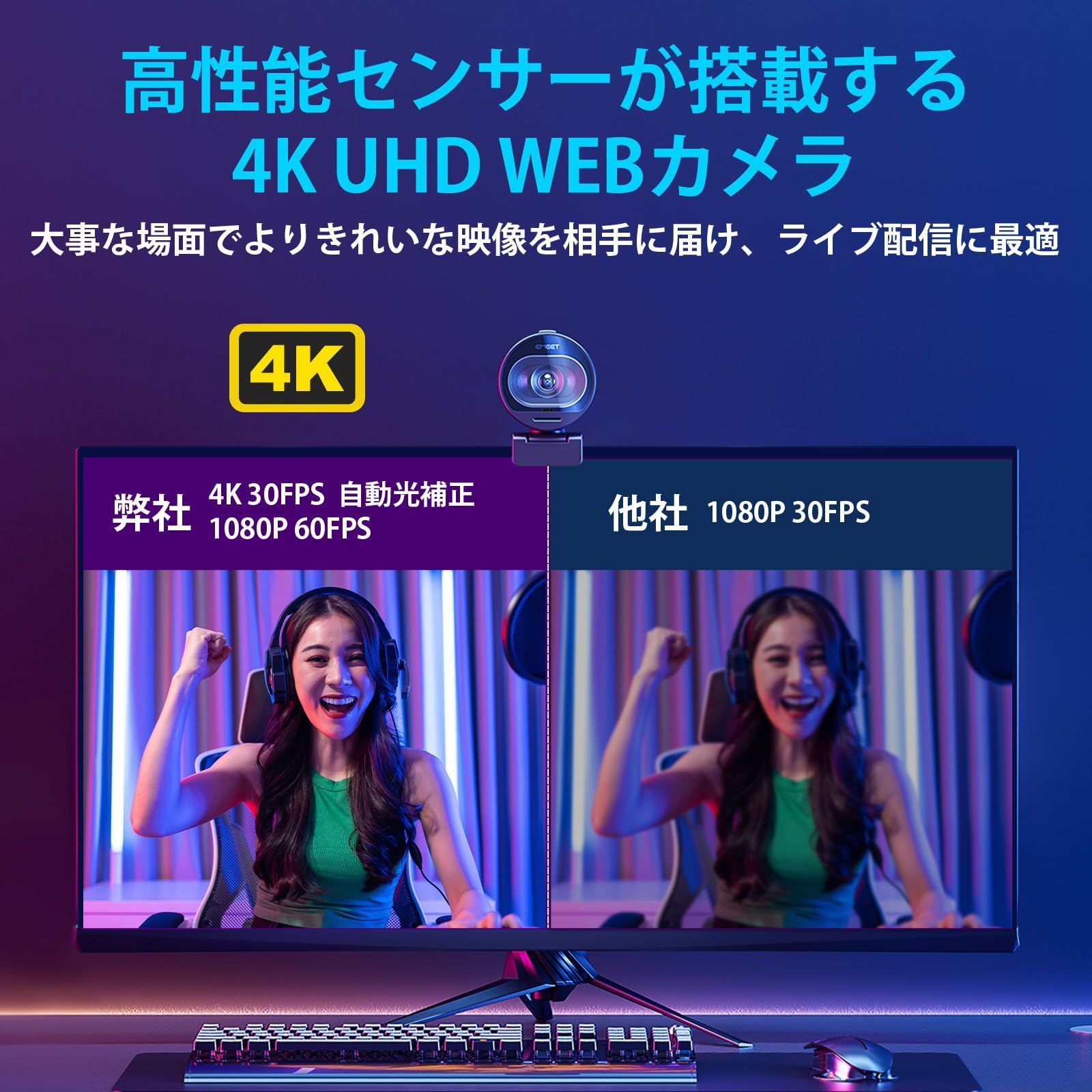 自動光補正