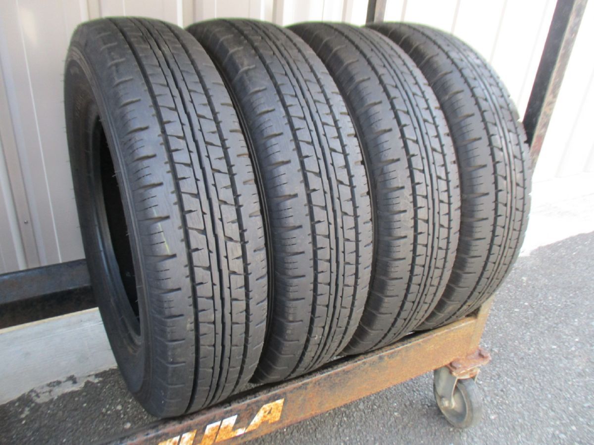 165R14 6PR LT ダンロップ ENASAVE VAN01 2025年製 4本 T52980222 インボイス領収書発行
