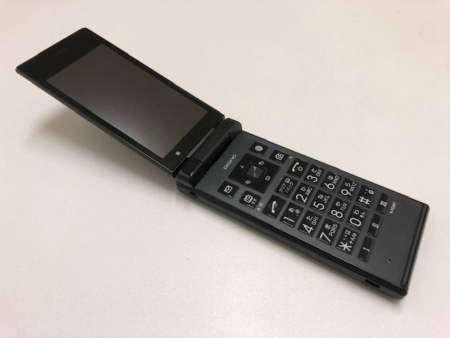 ★SoftBank★DIGNO ケータイ2★701KC★ブラック★4G★ガラホ