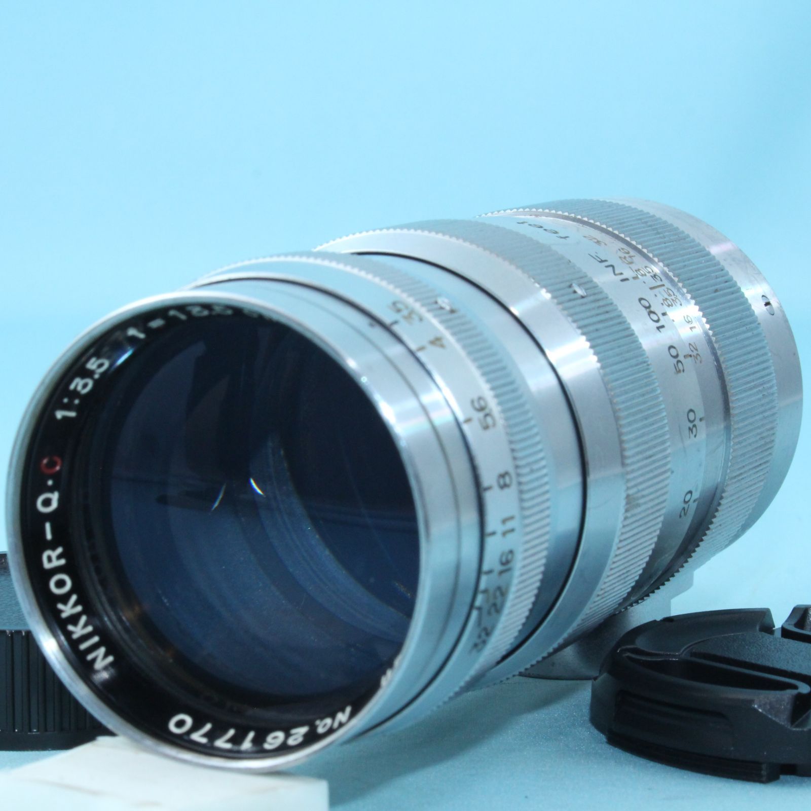 実用品 Nikon NIKKOR-Q C 135mm f3.5 返品保証 L39マウント