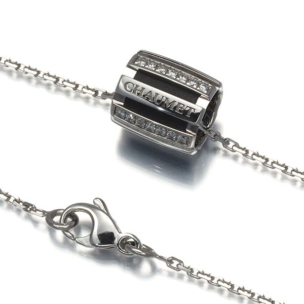 ショーメ ネックレス ダイヤ ダイヤモンド クラスワン ハーフ SM K18WG  