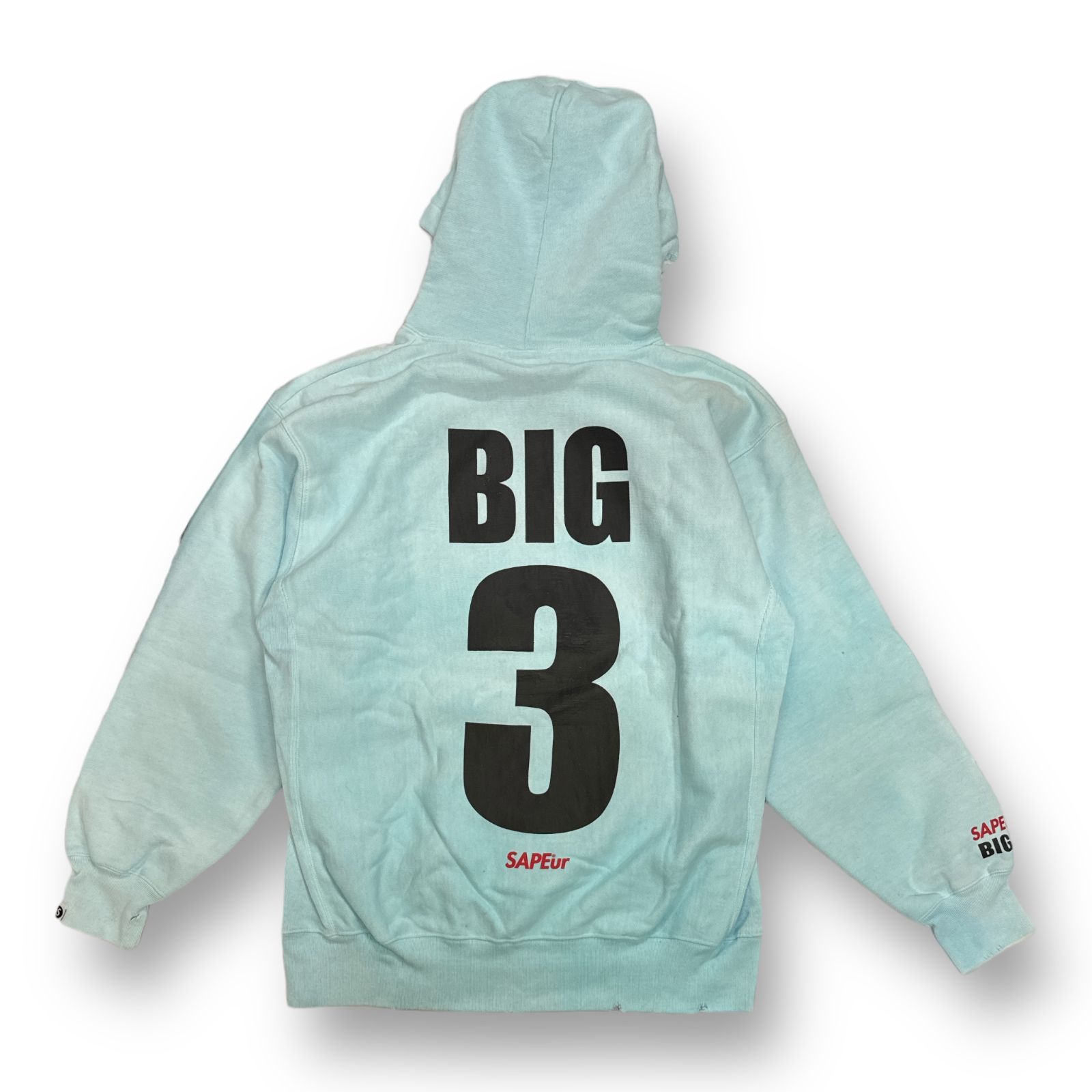 SAPEur BIG3 パーカー フーディー サプール XL 54335A - メルカリ 