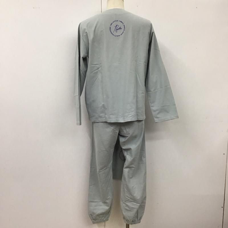 Needles ニードルス セットアップ ノーカラーシャツ カジュアルパンツ 