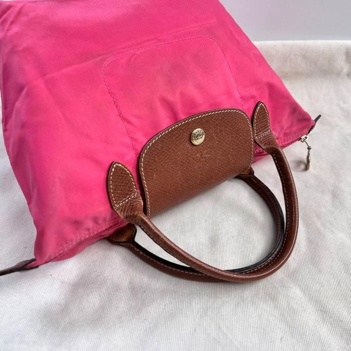 ✨美品✨LONGCHAMP ロンシャン プリアージュS トートバッグ ピンク