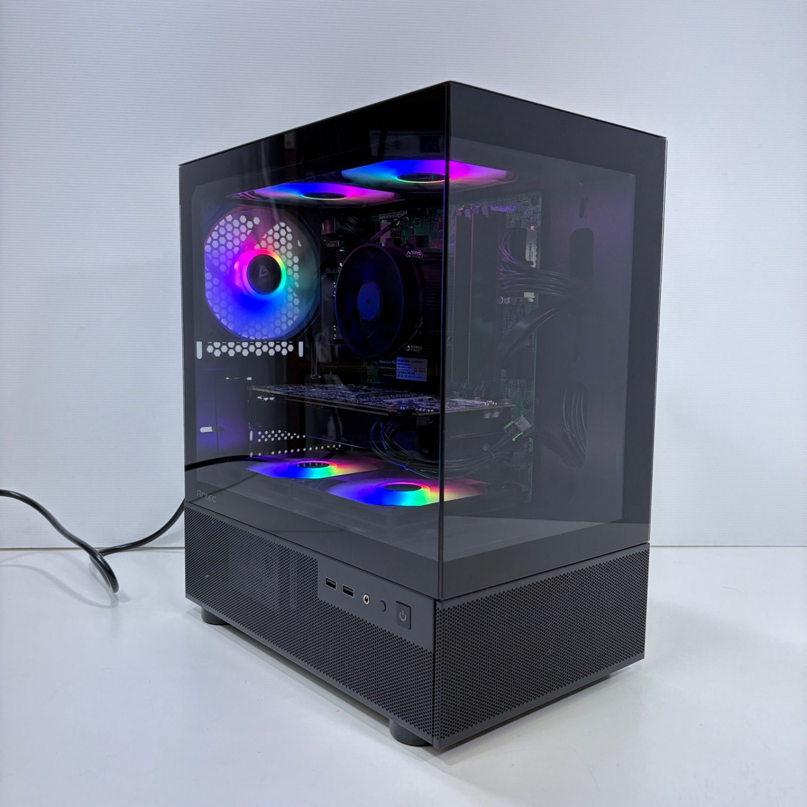 自作ゲーミングPC Core i5 9400 GTX1070Ti 16GB SSD512GB ピラーレスケース ♯D189