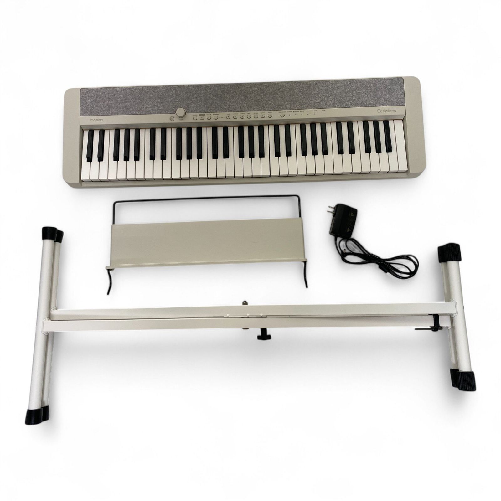 ◯ カシオ CASIO 電子キーボード CT-S1 ホワイト タッチレスポンス搭載 3700-1783