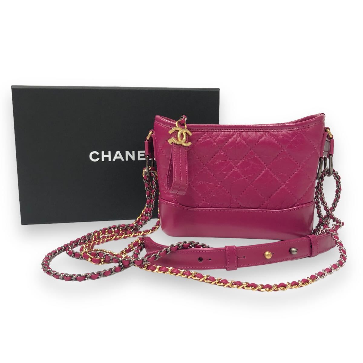 CHANEL シャネル ガブリエル ライン チェーンショルダーバッグ 28番台 