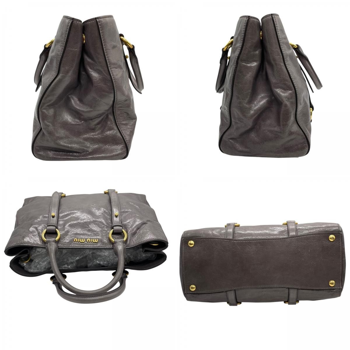 美品 miumiu ミュウミュウ 2WAY ハンドバッグ トートバッグ