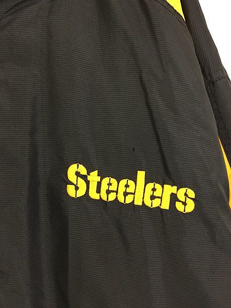 古着 90s NFL Pittsburgh Steelers スティーラーズ 両面 パデット