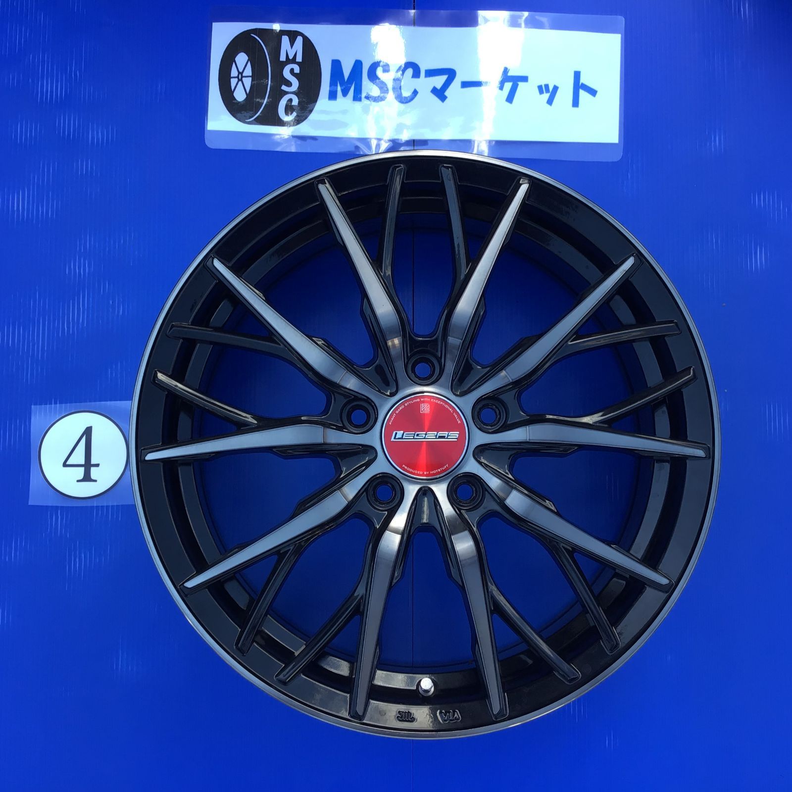 中古】 17インチ アルミホイール レグザス ノア・ヴォクシー 6.5