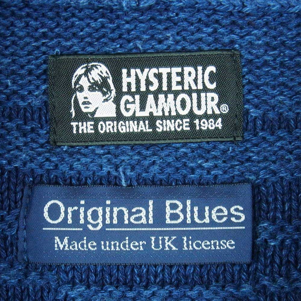 HYSTERIC GLAMOUR ヒステリックグラマー 01183ND02 ORIGINAL BLUES