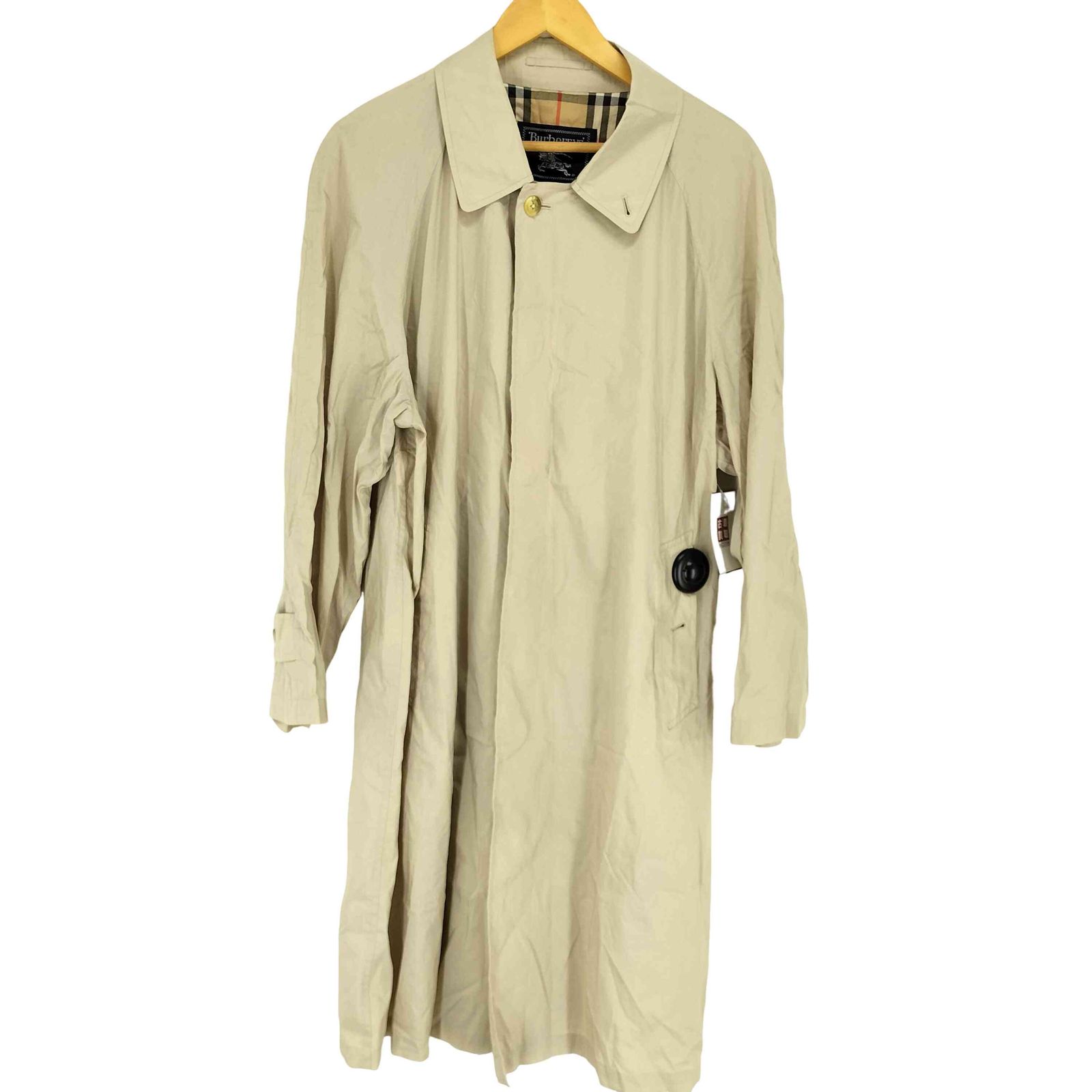 バーバリーズ BURBERRYS コットンナイロンステンカラーコート メンズ