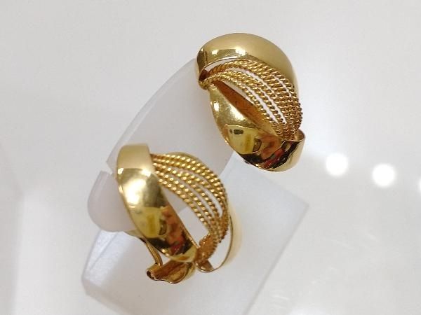 ✟ K18 ゴールド 総重量約3.5g イヤリング