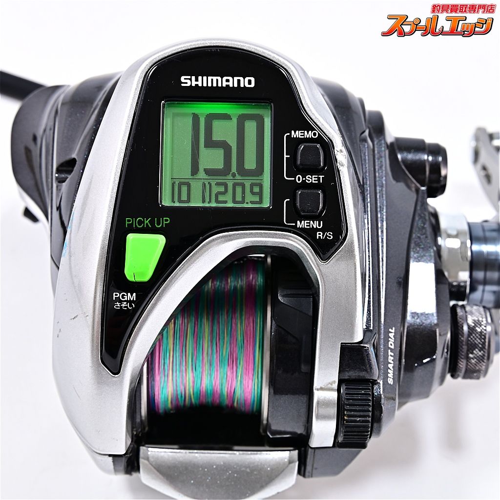 シマノ 15フォースマスター 800 使用距離62.1 km 使用時間264.5時間 SHIMANO FORCE-MASTER m 42430