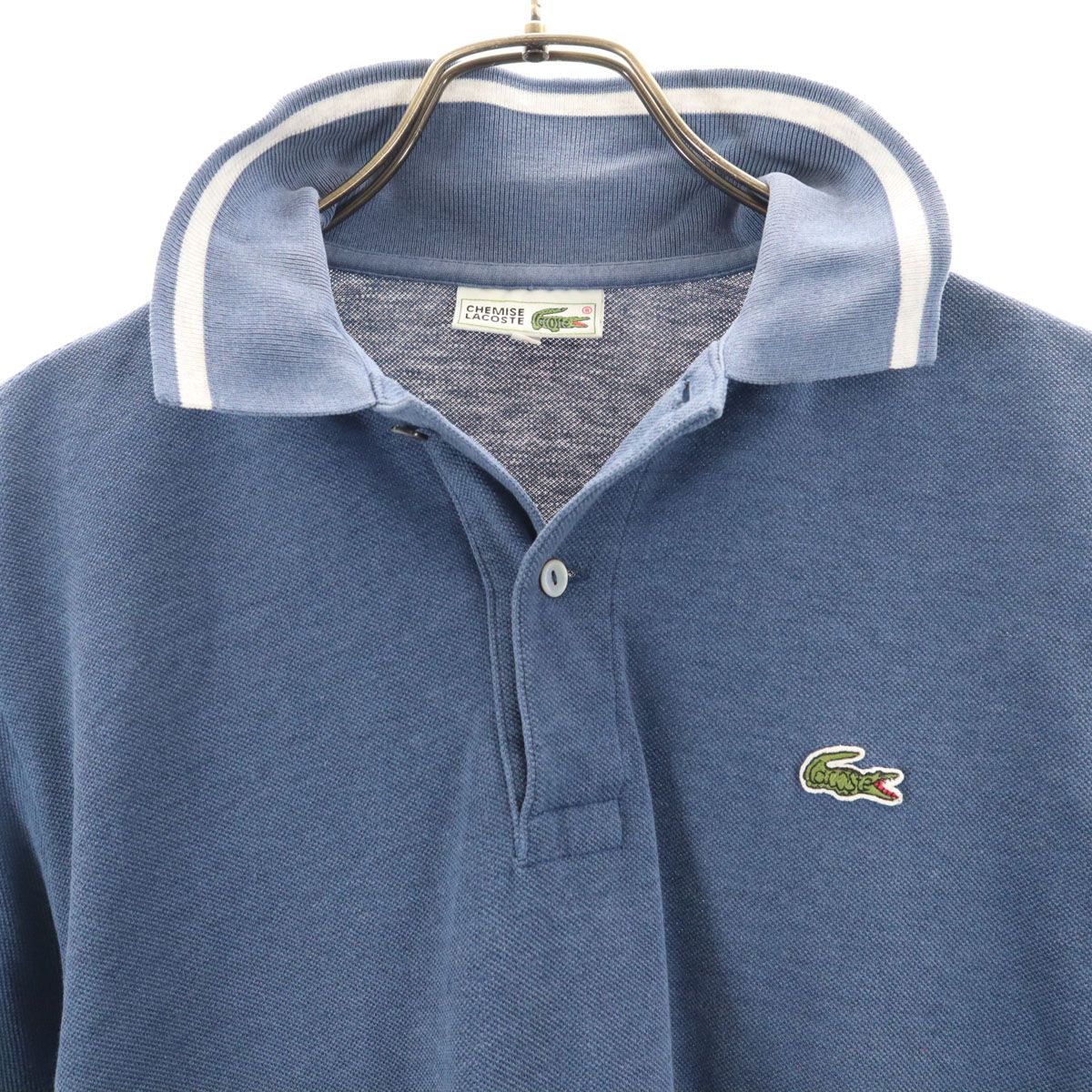 90s CHEMISE LACOSTE シュミーズラコステ 3スウィングトップ CHEMISE LACOSTE シュミーズラコステ 半袖 ポロシャツ 3