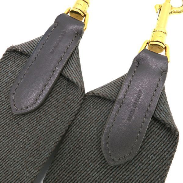 セリーヌ ロングストラップ ショルダーストラップ ジャガード ブラウン