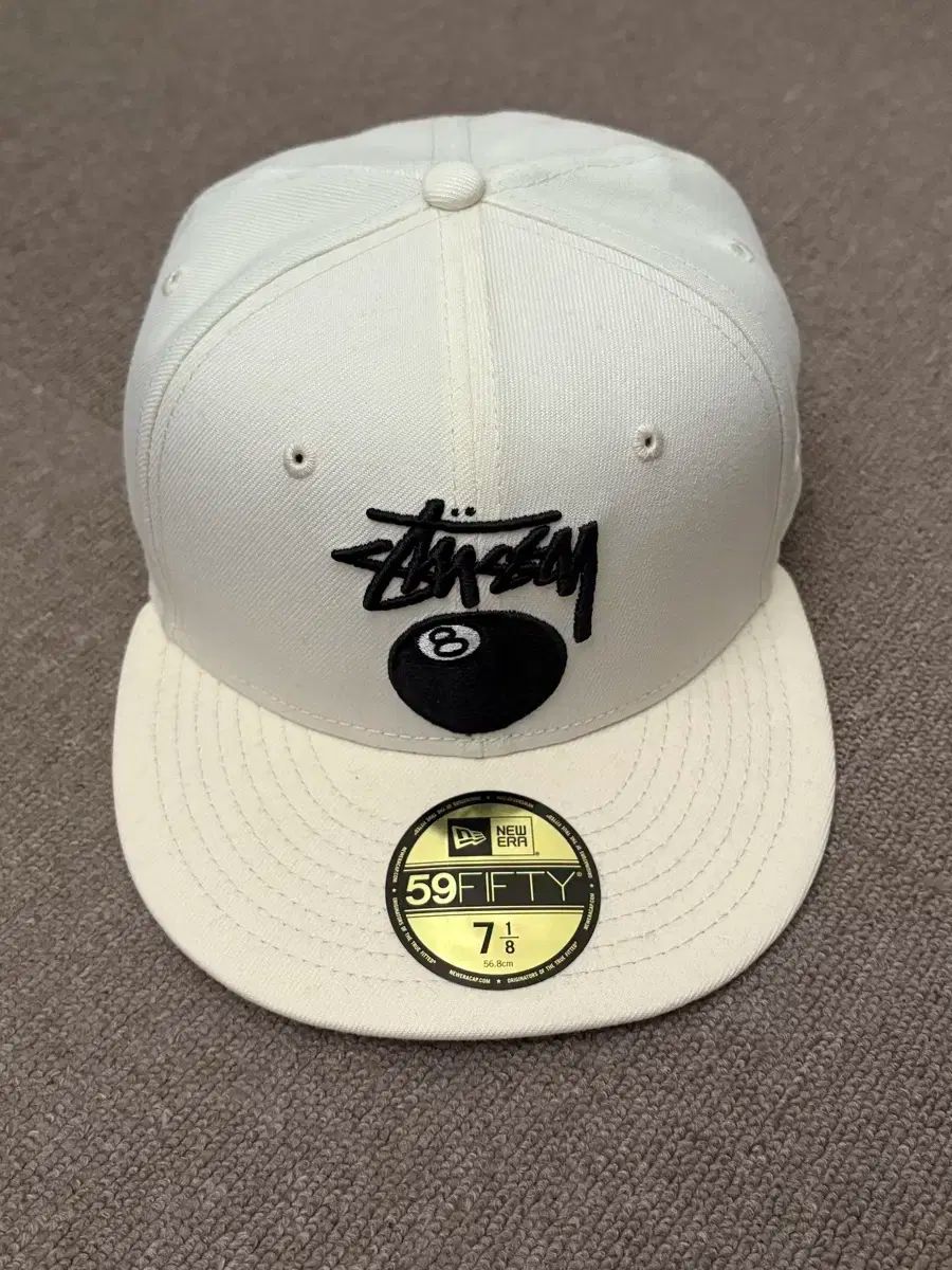STUSSY STUSSY ステューシー Stock Eight Ball 59 Cap Bone