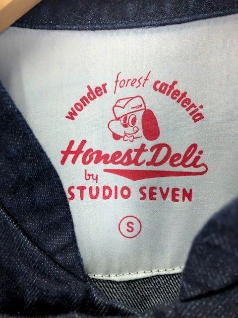 Honest Deli BY STUDIO SEVEN x GU デニムシャツ　ジャケット　サイズＳ　331-329611（30-01）　 06010305　01