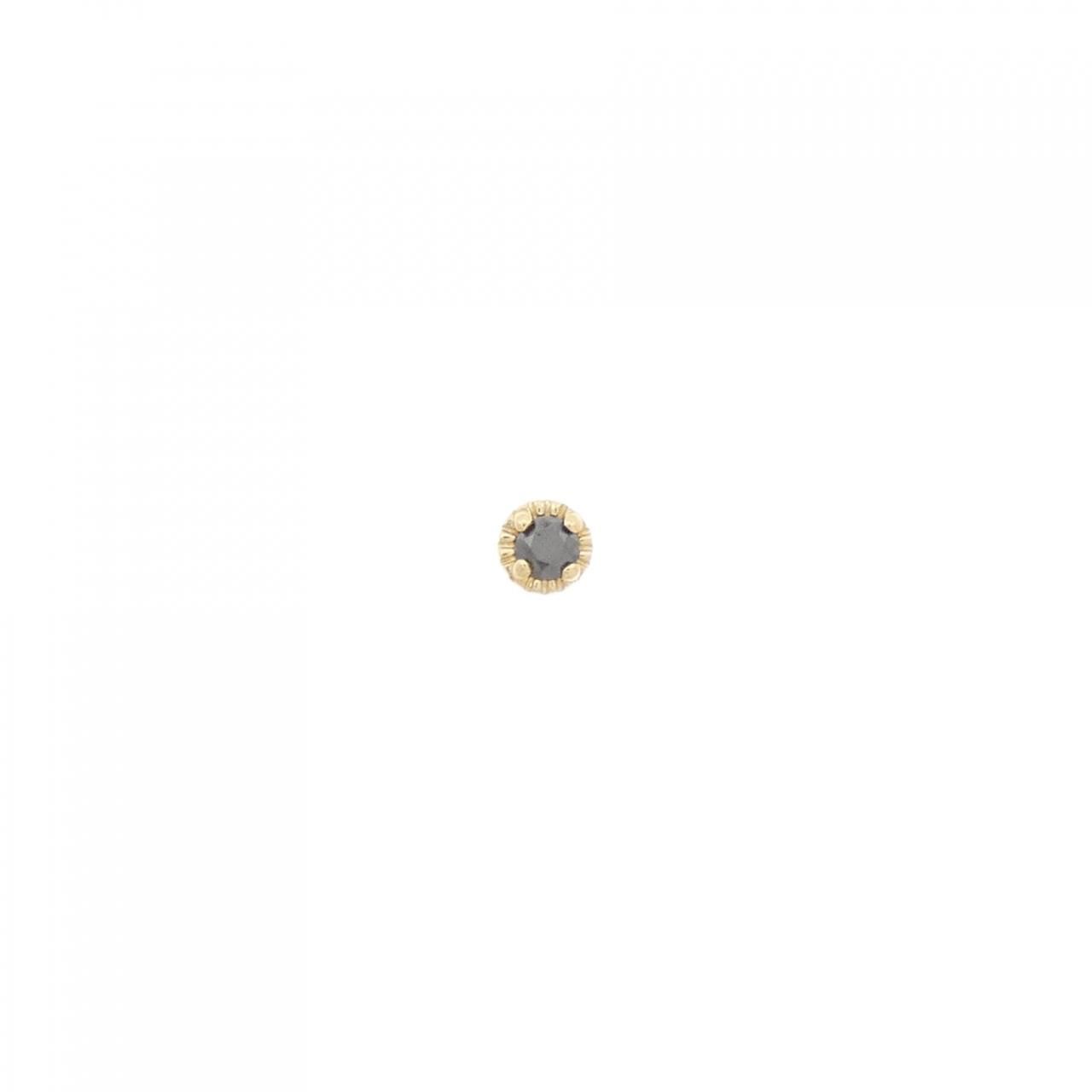 K18YG ダイヤモンド ピアス 0.02CT 片耳