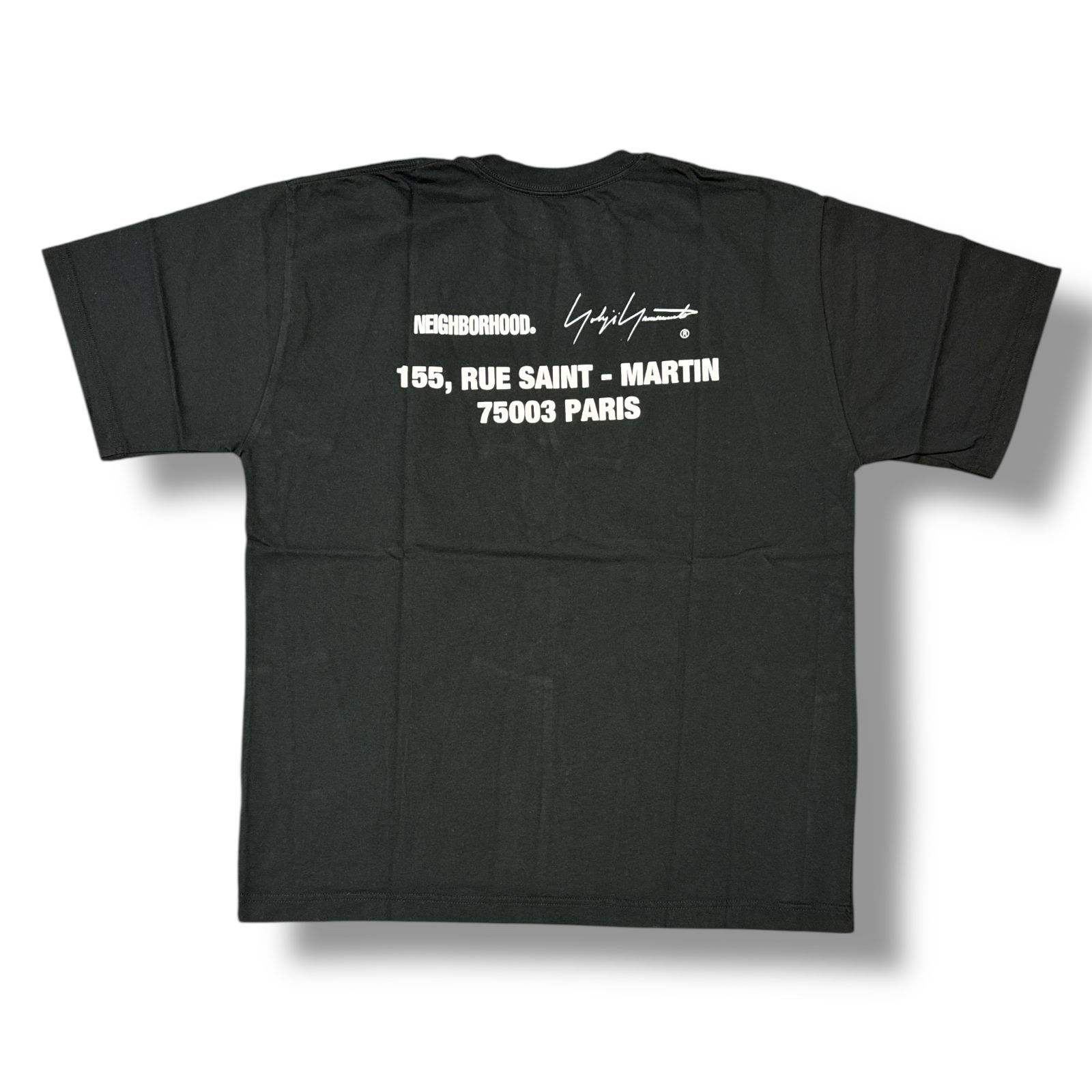 未使用品 Yohji Yamamoto × NEIGHBORHOOD 25SS TEE SS-2 コラボ