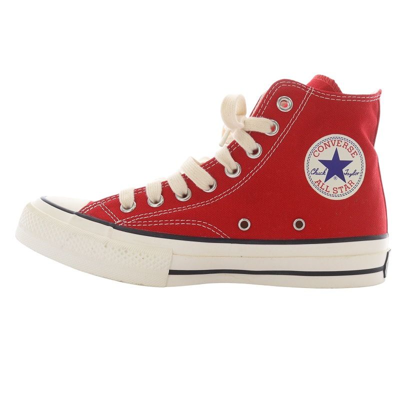 コンバース CONVERSE CONS CHUCK TAYLOR CANVAS HI ADDICT スニーカー キャンバス 25cm 赤