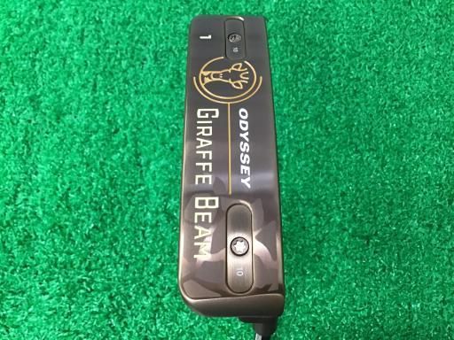 オデッセイ GIRAFFE-BEAM 1 33インチ パター PT STROKE LAB 90 スチール フレックスその他 メンズ 男性用 右利き 右用 Bランク ゴルフクラブ