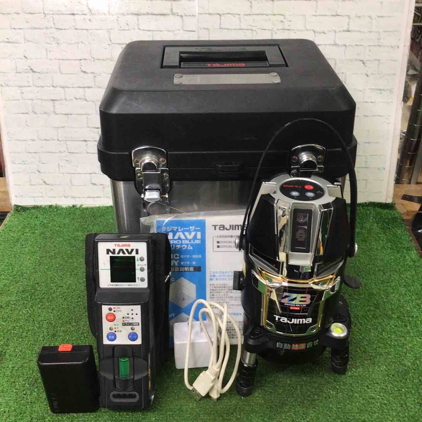 ◇タジマ(TAJIMA) レーザー墨出し器 NAVIゼロブルー リチウム KJC 
