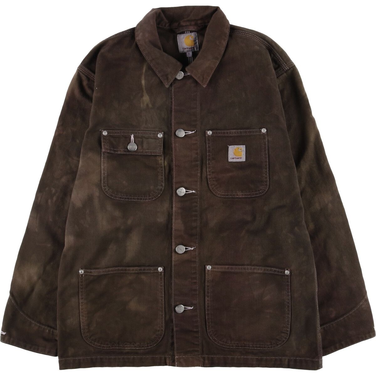 古着 カーハート Carhartt ミシガンチョアコート カバーオール レディースS相当|eaa549418