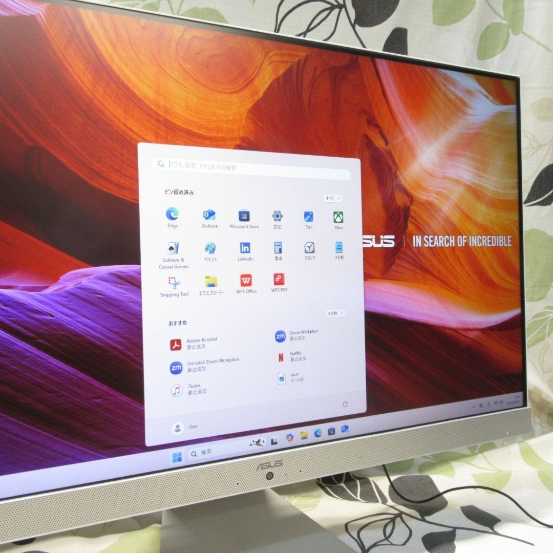 Win11公式対応CPU/メ8G/新品SSD512G/カメラ/無線/HDMI入力 Win11公式対応CPU/メ8G/新品SSD512G/カメラ/無線/HDMI入力