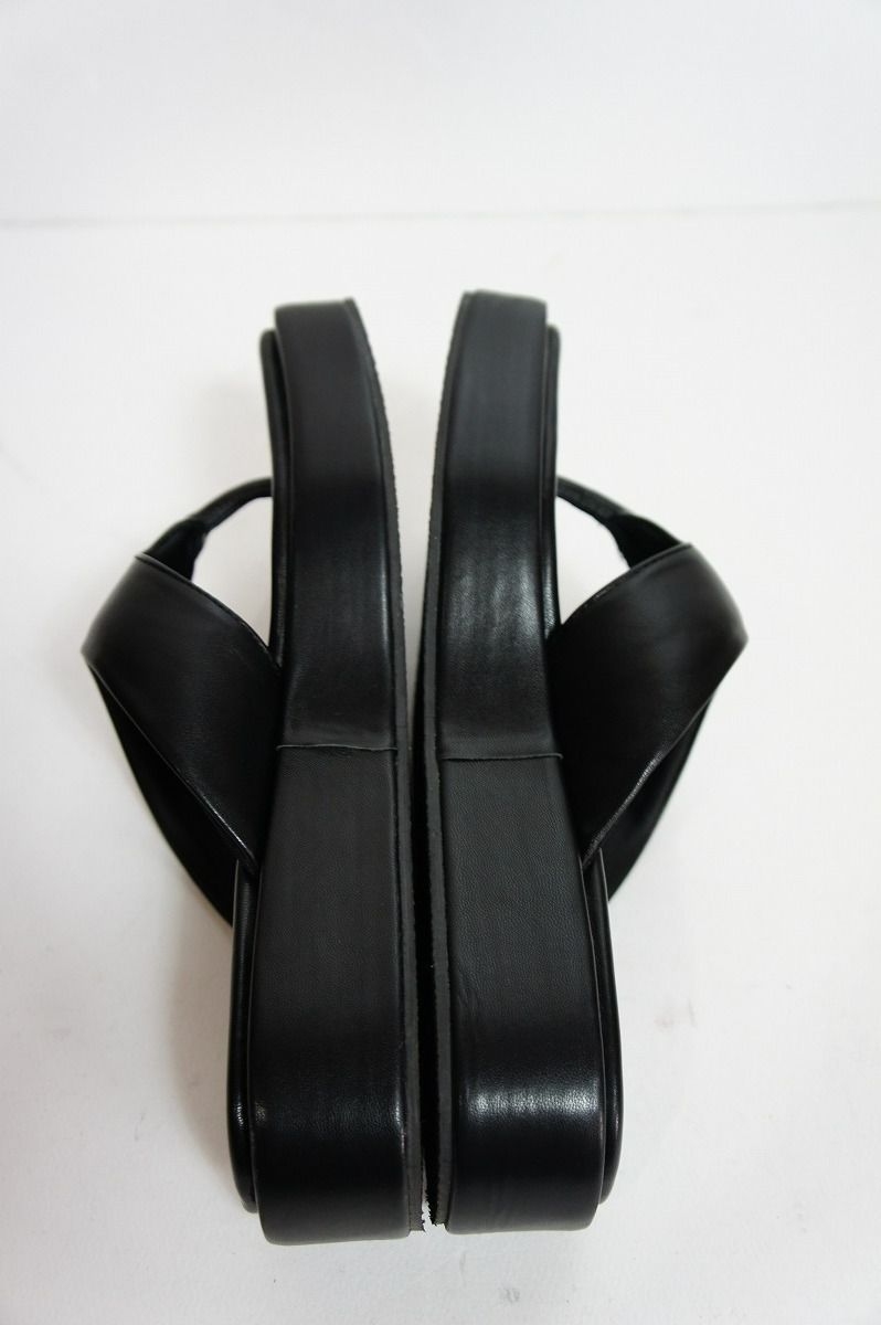 美品 CITEN シテン ボリューム ソール ワイド トング サンダル